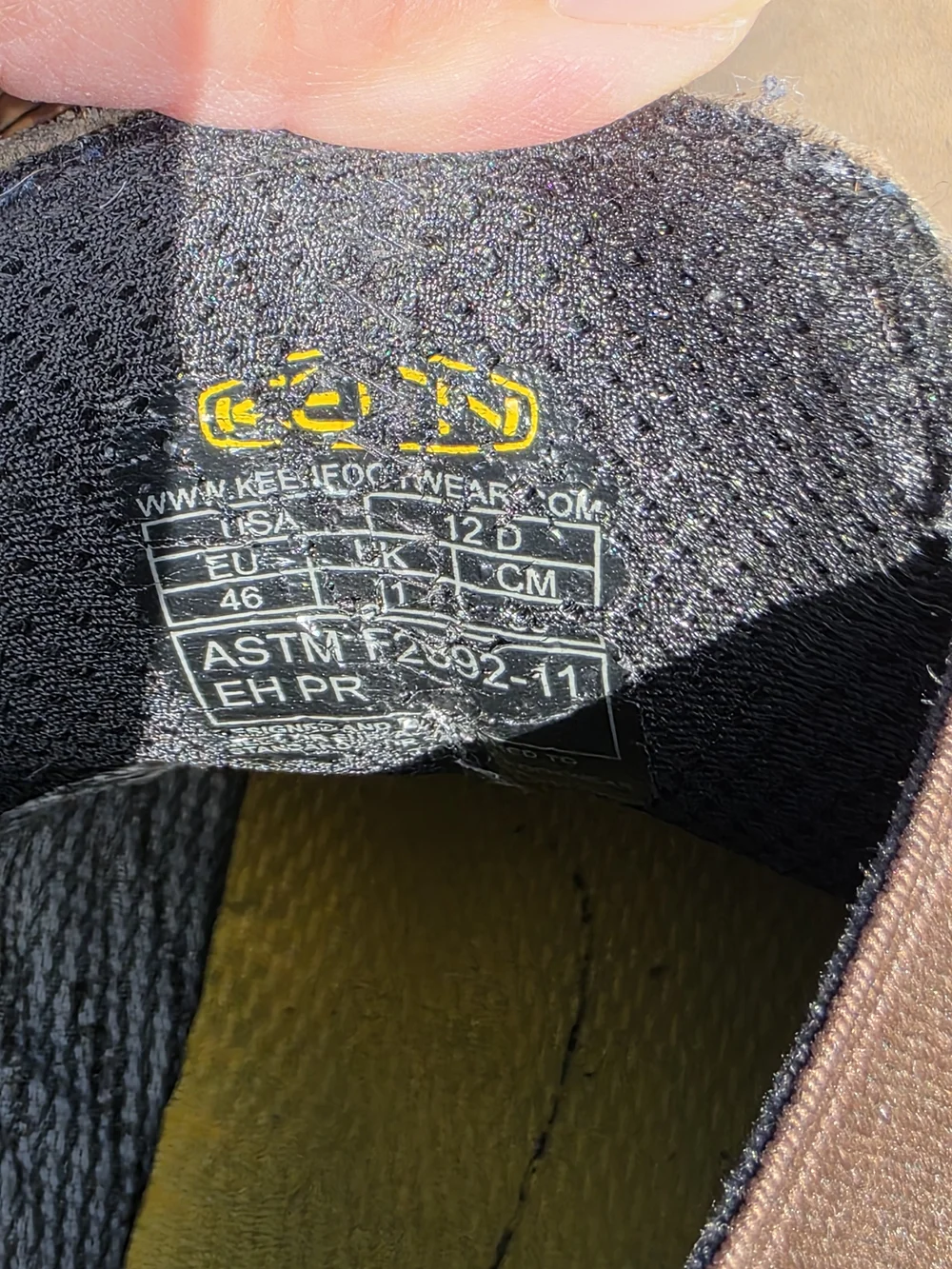 Keen Men’s Brown Slip-On Waterproof Work Boots